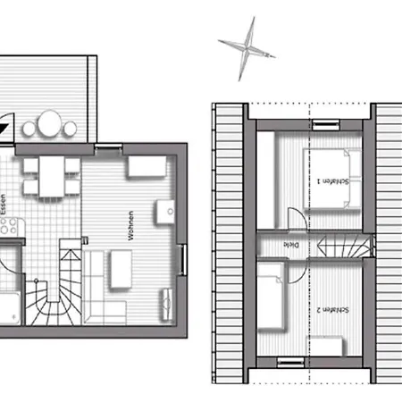 Holiday Tu Hus In Linde Eck Апартаменты *